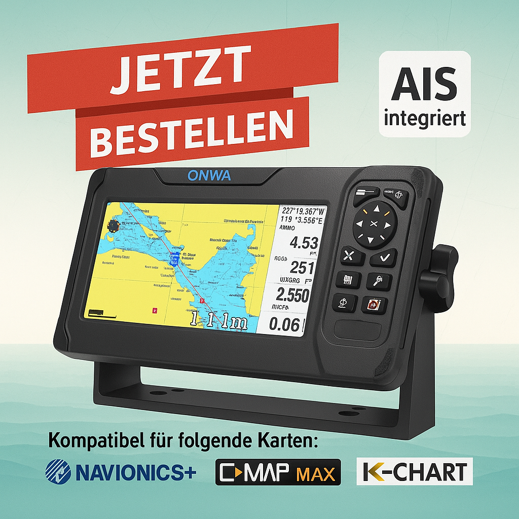 Kartenplotter 7" Display Onwa KP-27 verschiedene Varianten verfügbar (Bestellbar)