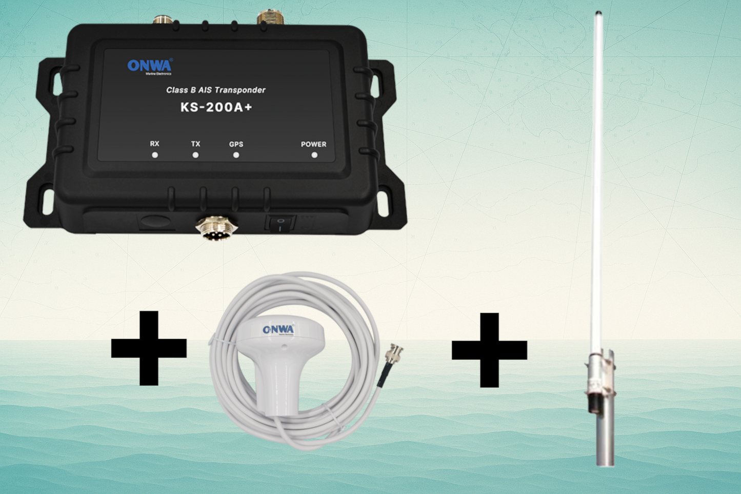 ONWA KS-200A+ NMEA-2000 & WIFI AIS-Transponder